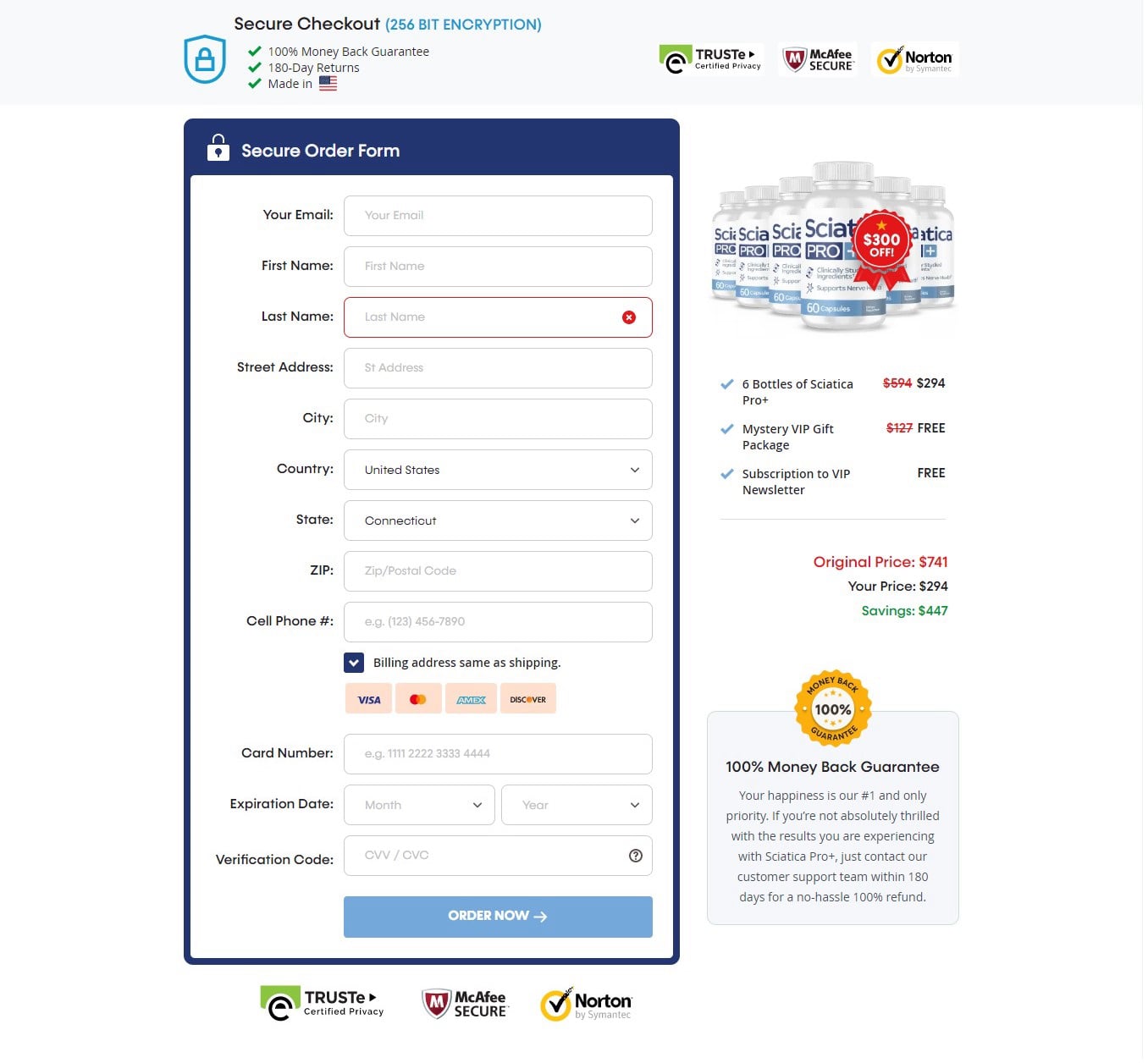 Sciatica Pro Plus Order